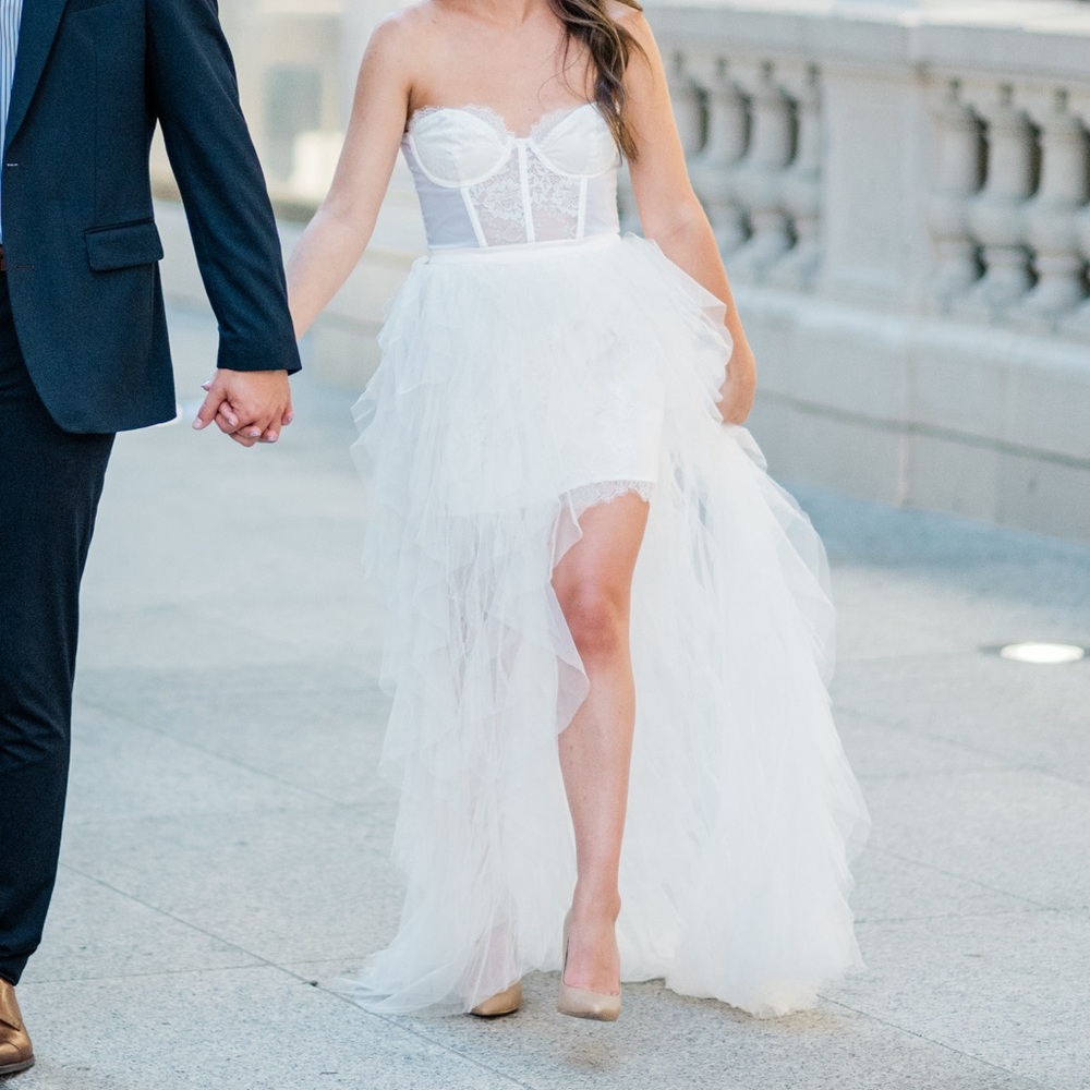 For Love and Lemons Bustier Gown